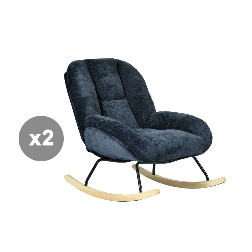 Lot de 2 fauteuils à