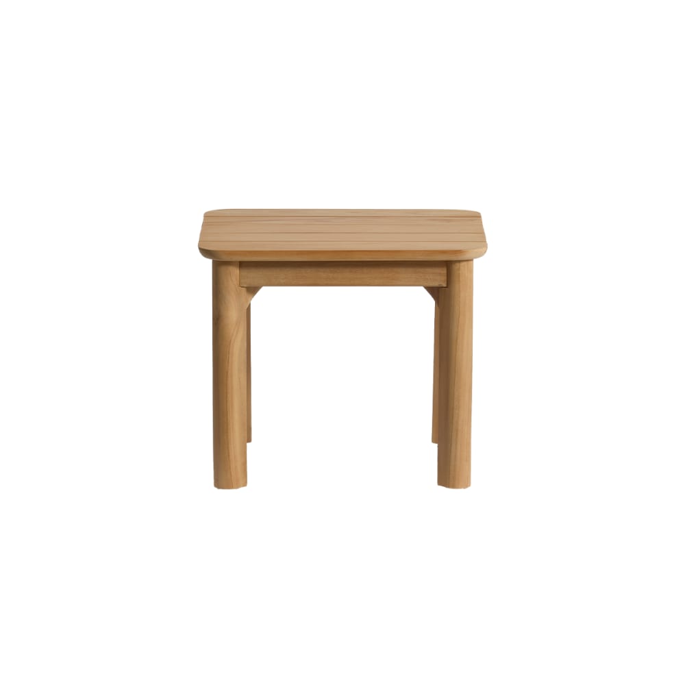 Table d'appoint de jardin - teck