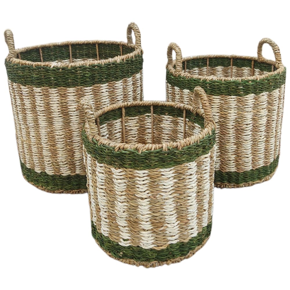 ensemble de 3 paniers