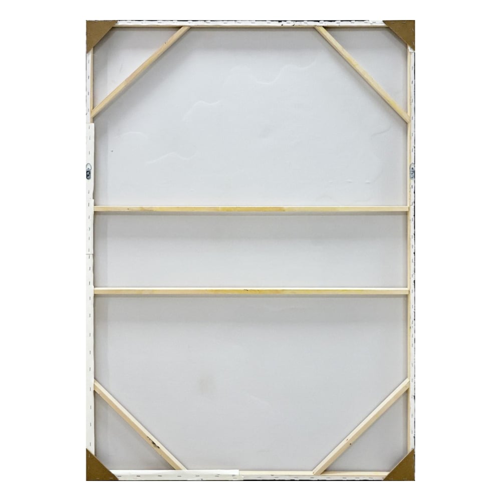 Tableau sur tissu moderne 3d bleu et blanc 100x5x140 cm — vue 4