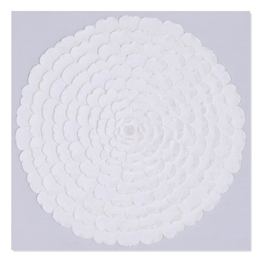 NIYLO Cuadro lienzo flor 3d en