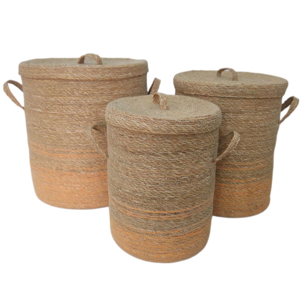 ensemble de 3 paniers