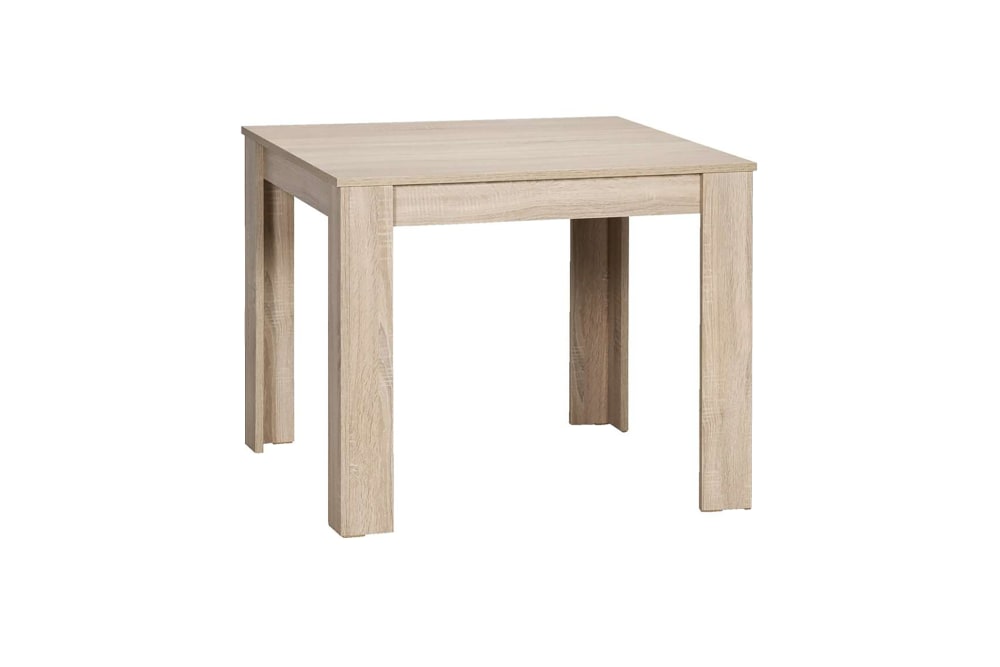 ByLiving Tisch, Sonoma Eiche (Eiche-Optik), 90 x 90, H 75 cm style modern Braun Spanplatte