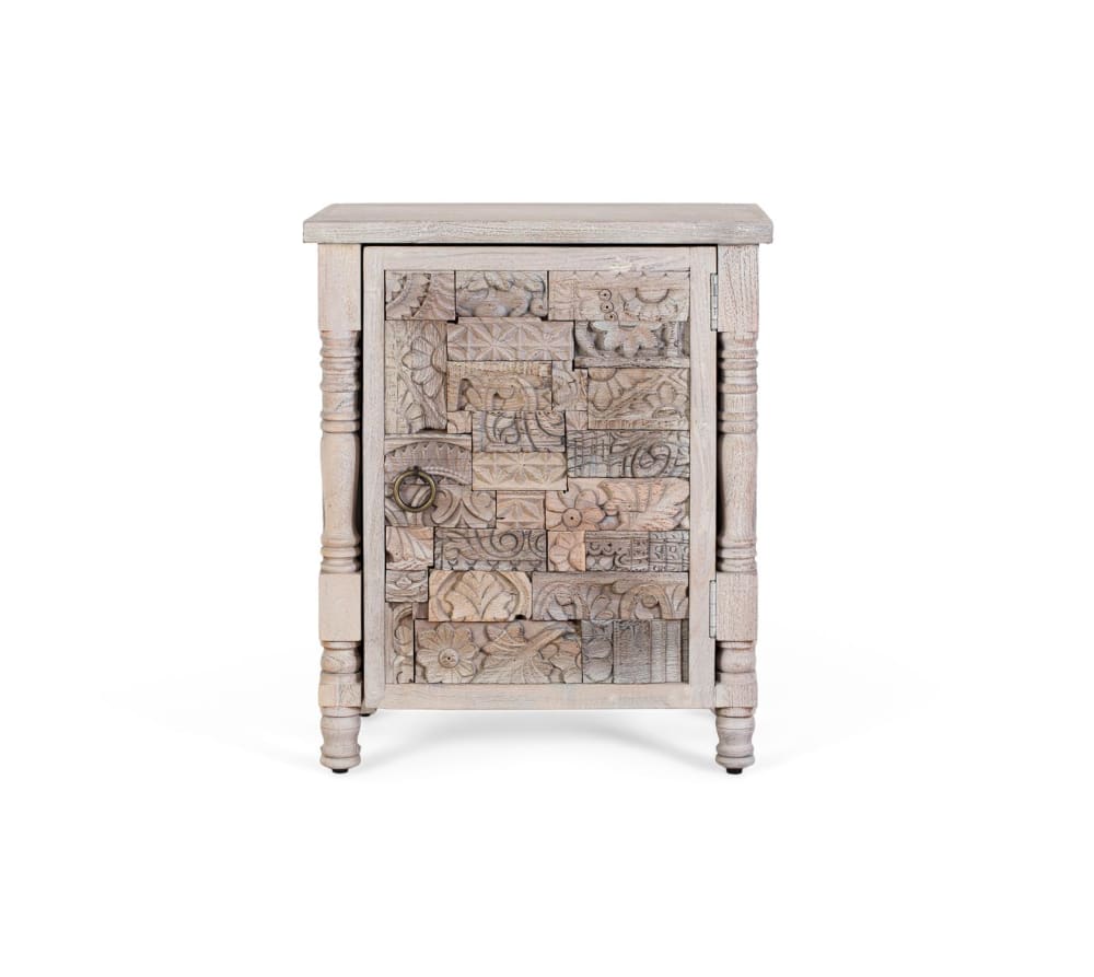 Table de chevet en bois - 55cm