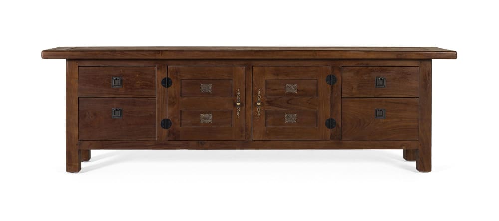 Meuble tv en bois de - teck