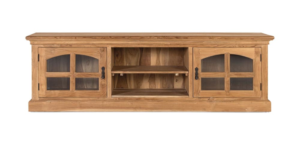 Meuble tv en bois de - teck