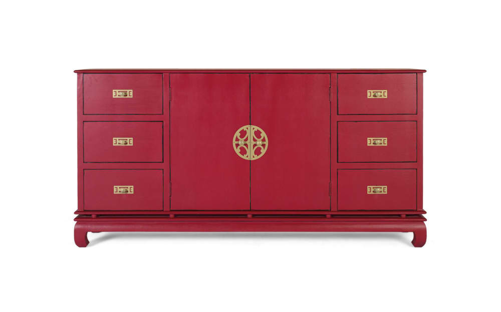 buffet en bois de manguier