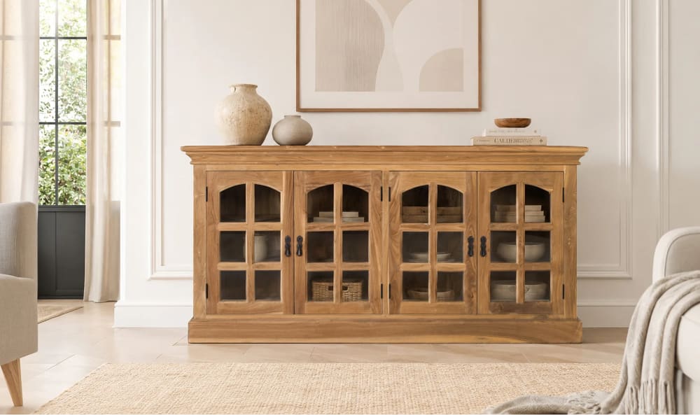 Sideboard aus Teakholz 180 cm langes - Maisons Du Monde