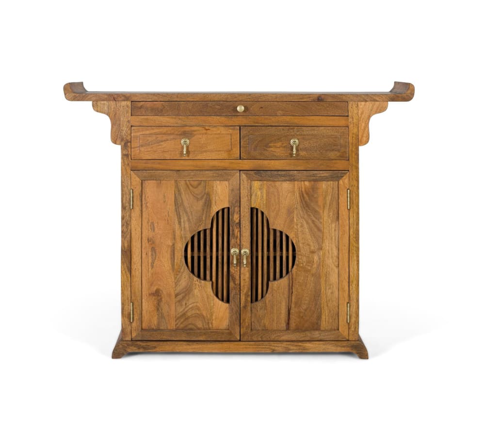 buffet en bois de manguier