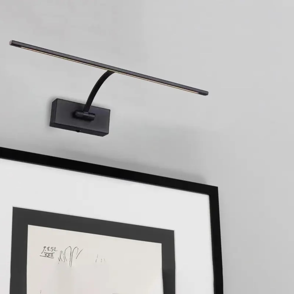 LED-Bilderleuchte Metall schwarz 45,5 x 20 cm - Maisons Du Monde