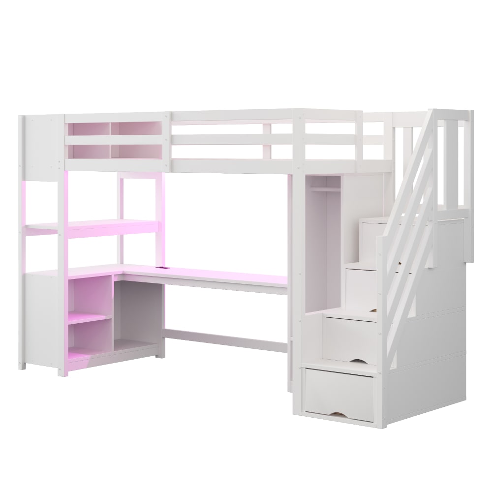 Lit mezzanine 90x200 - bureau