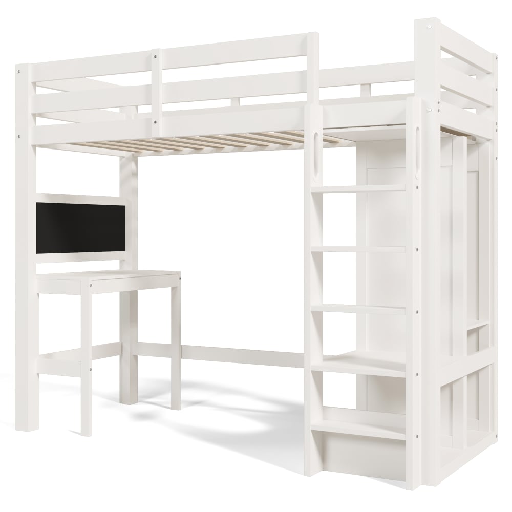 Lit mezzanine enfant - bureau