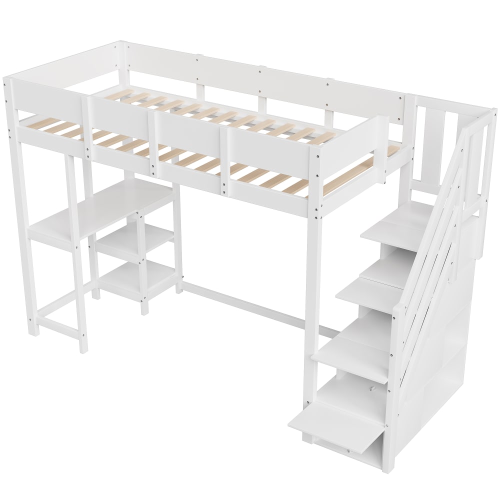 Lit mezzanine 90x200