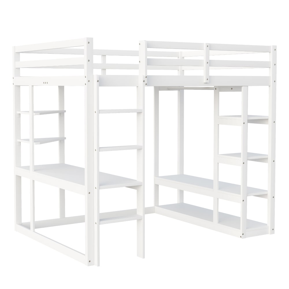 Lit mezzanine 140x200 - bureau