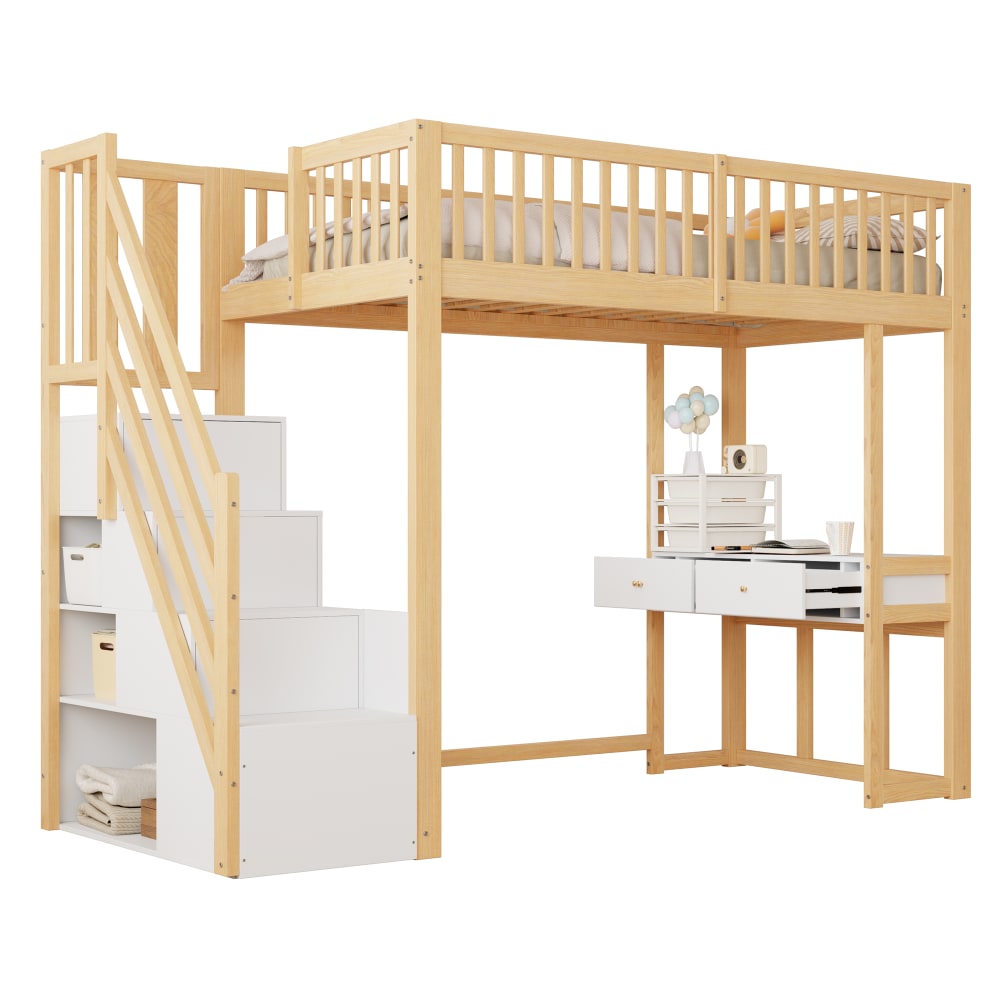Lit mezzanine 90x200 - bureau