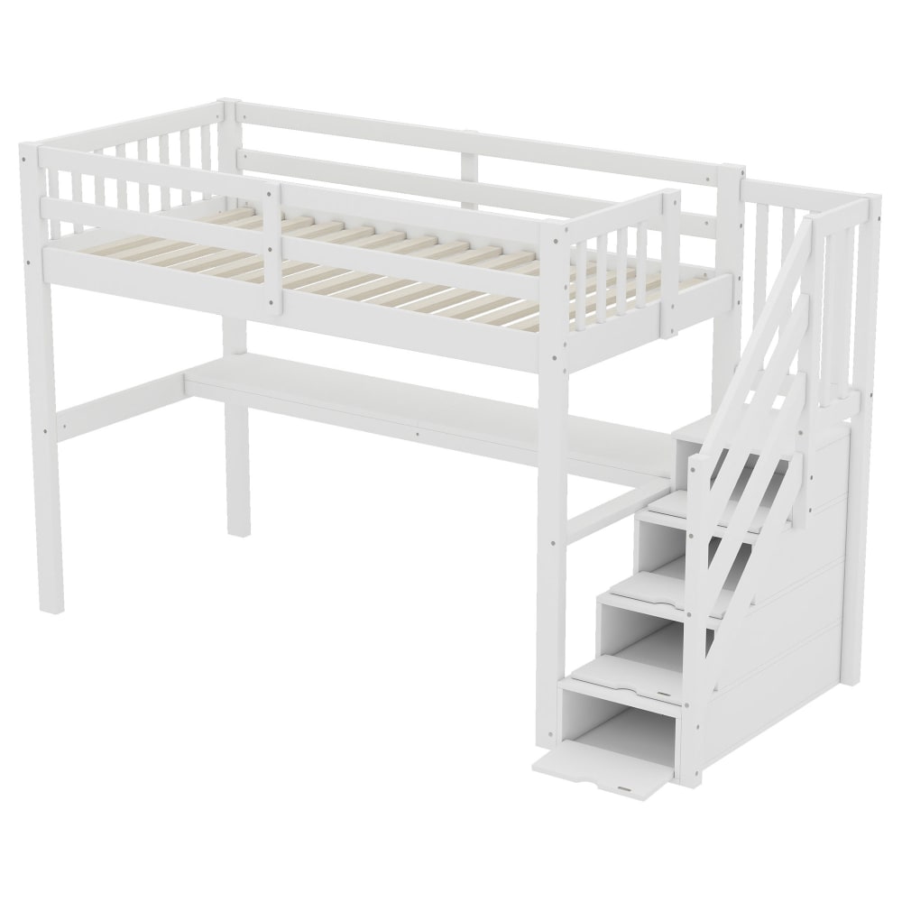 Lit mezzanine enfant - bureau