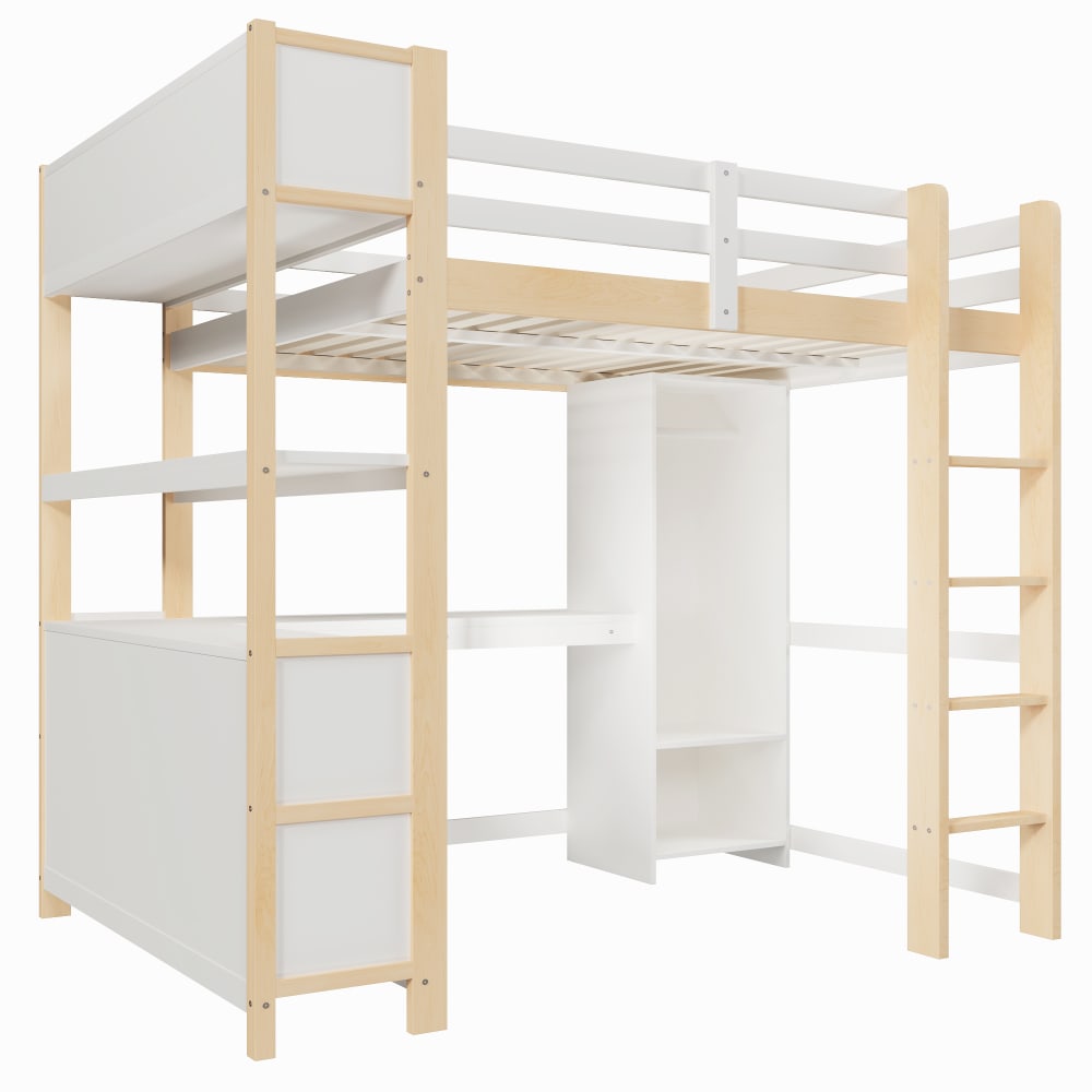 Lit mezzanine enfant - bureau