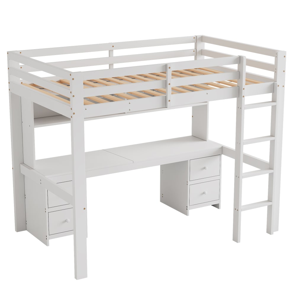 Lit mezzanine enfant - bureau