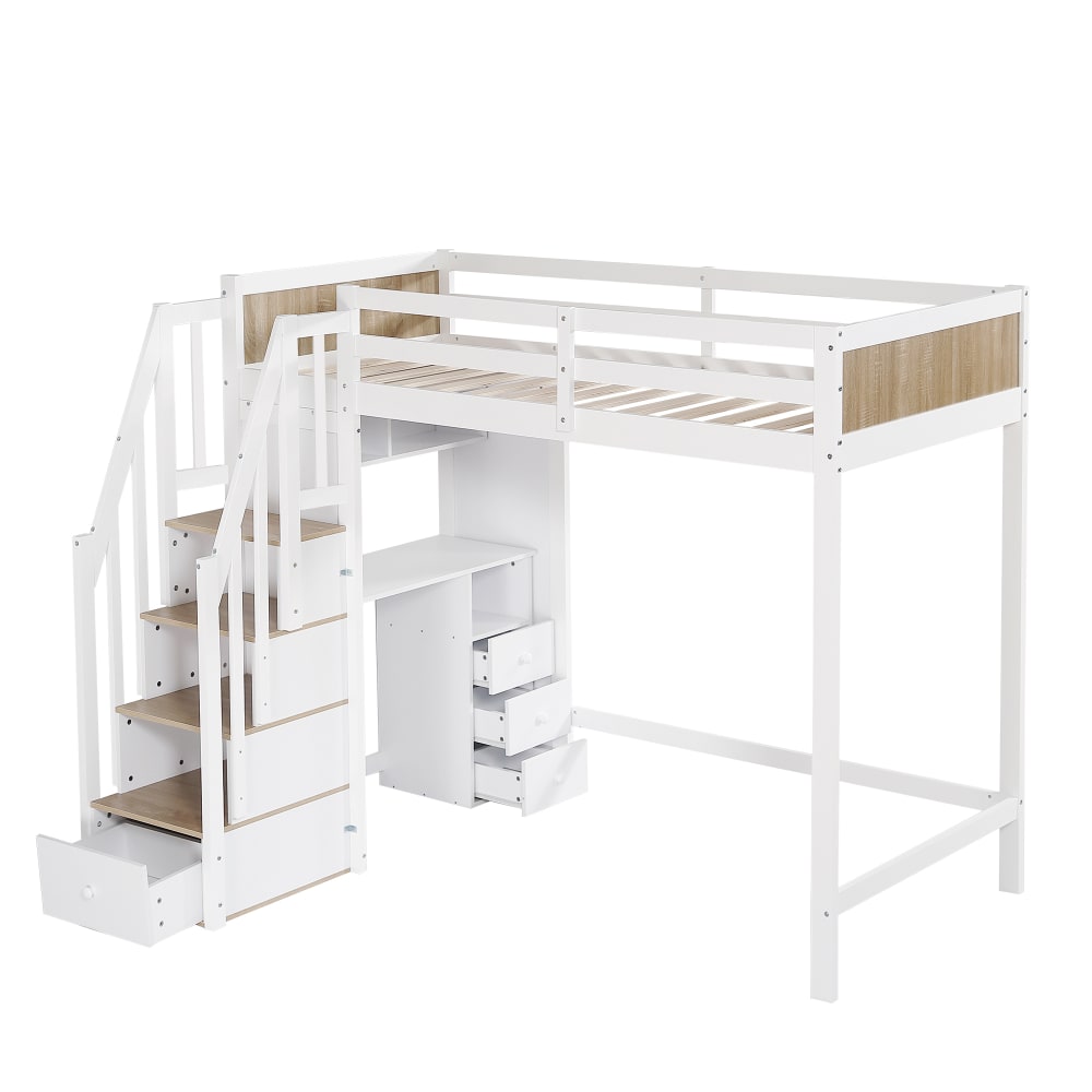 Lit mezzanine enfant - bureau