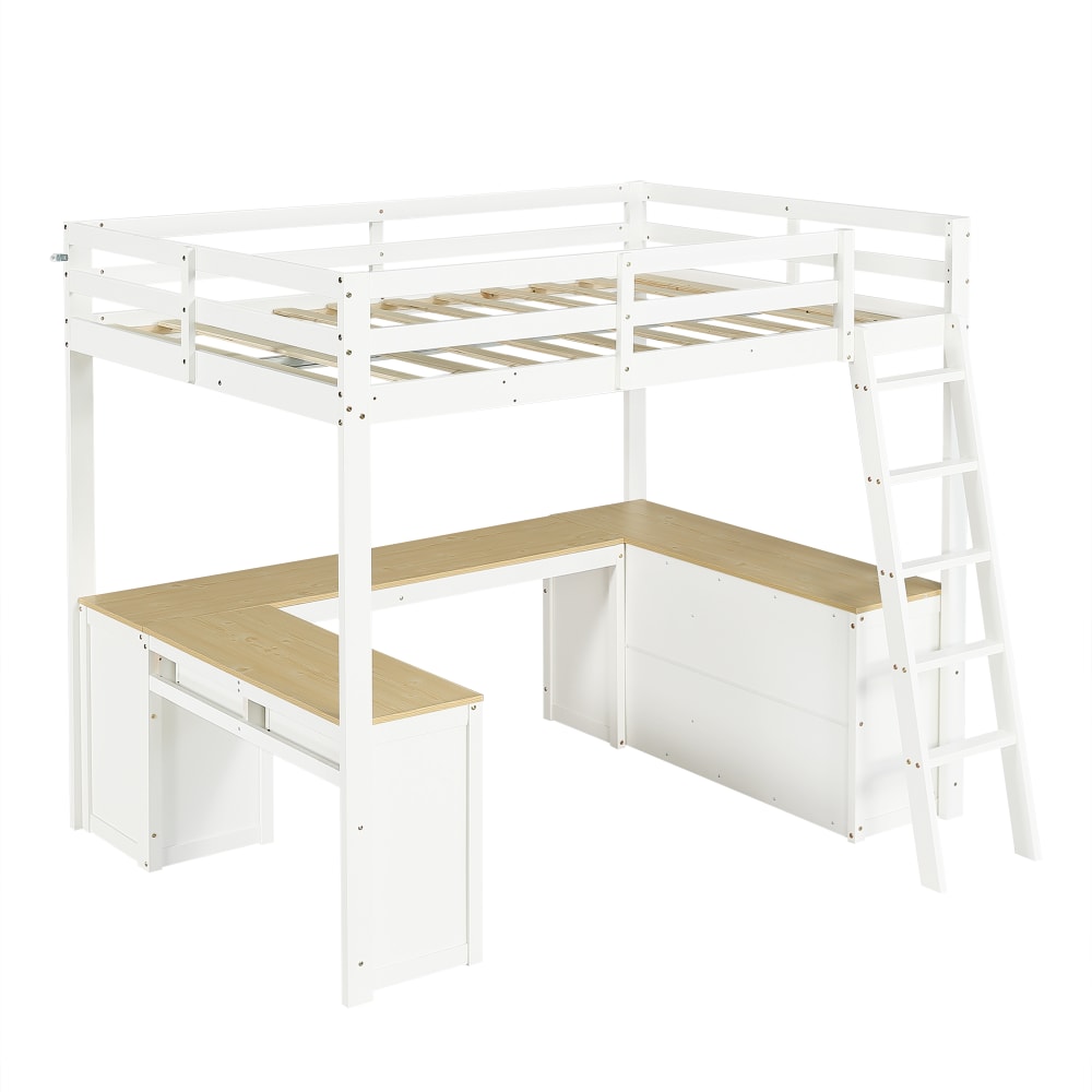 Lit mezzanine enfant - bureau