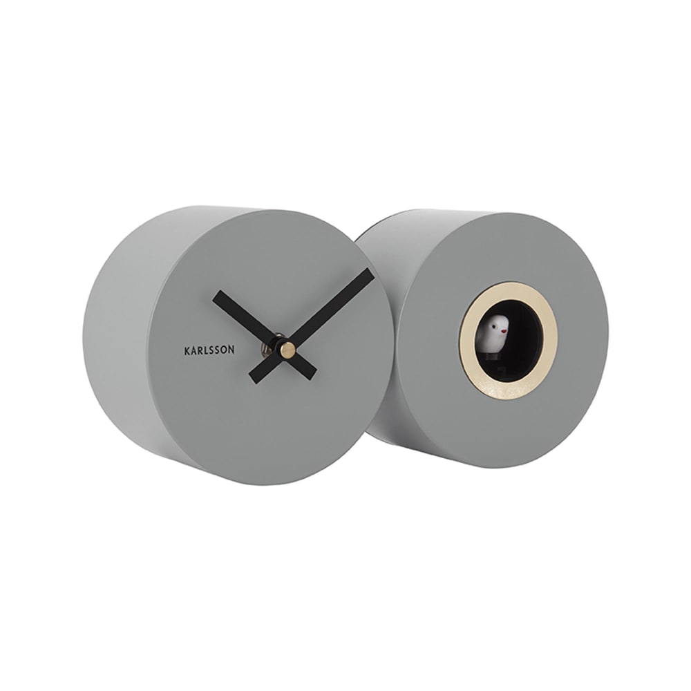 horloge murale acier