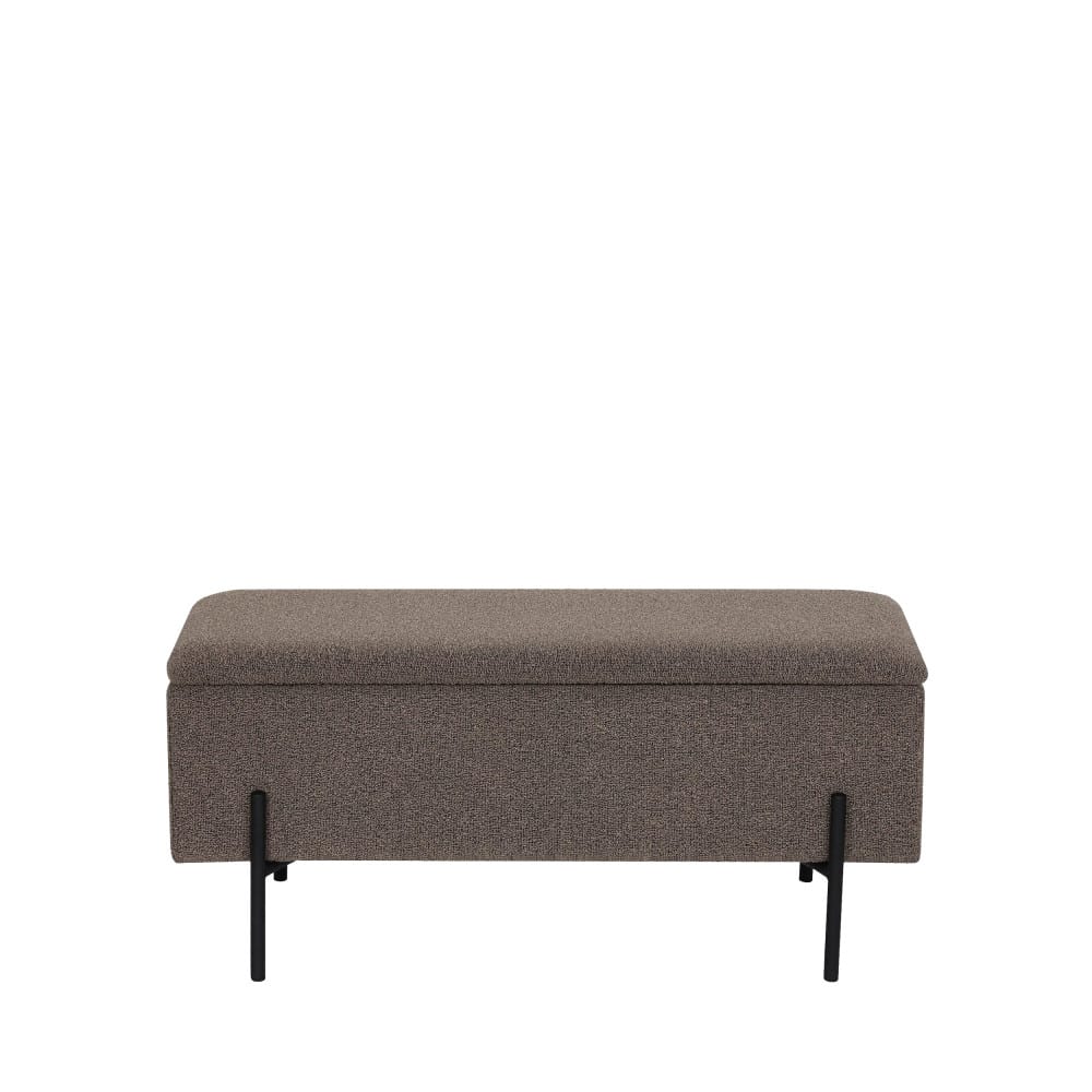 Banc coffre en tissu