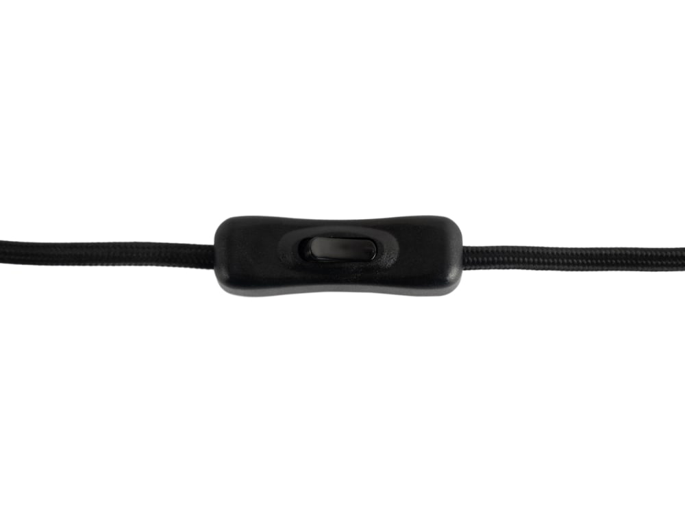 Lampe de table métal noir 24x24x23.5cm — vue 4
