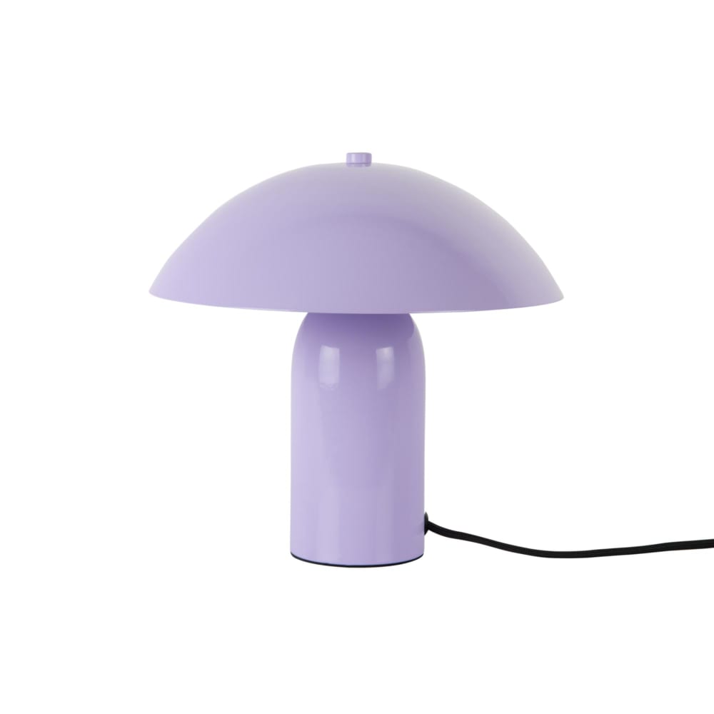 Lampe de table métal violet 24x24x23.5cm