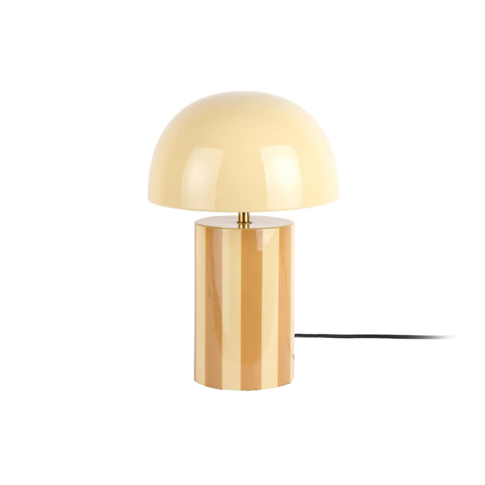 Lampe de table métal - jaune