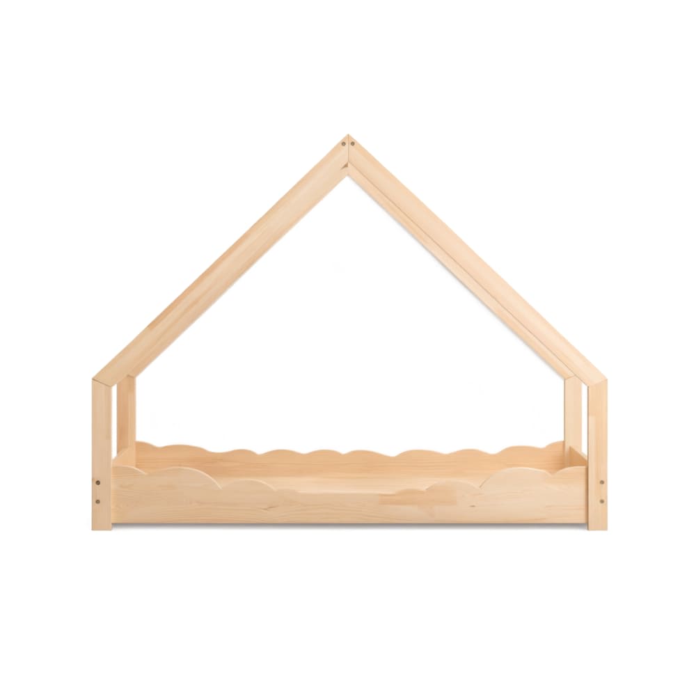 Adeko Kids Kinderbett Loca D Massives Kiefernholz 90x140 Beige Baby