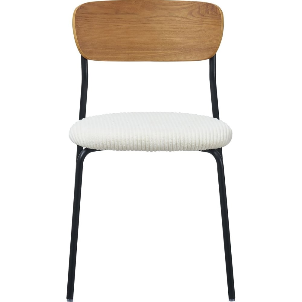 Lot de 2 chaises en bois