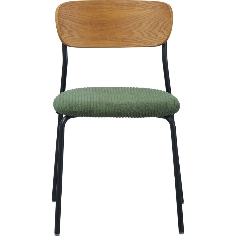 Lot de 2 chaises en bois