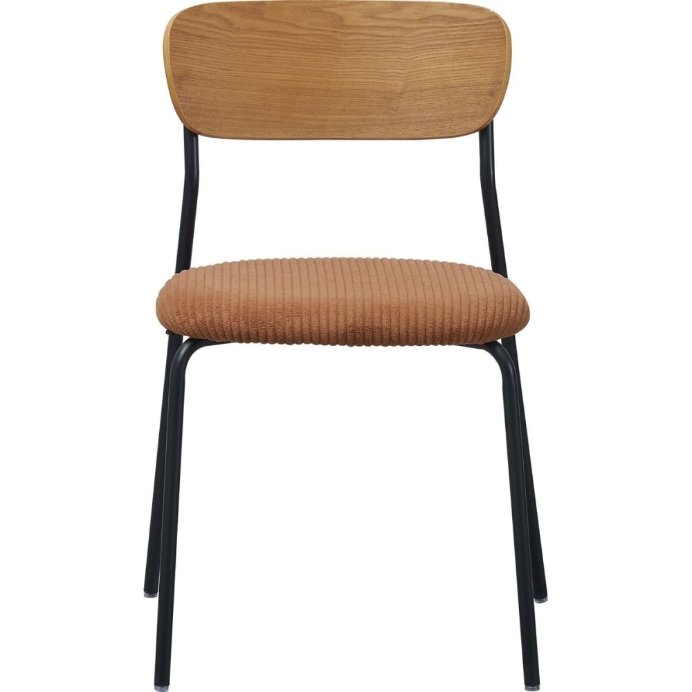 Lot de 2 chaises en bois