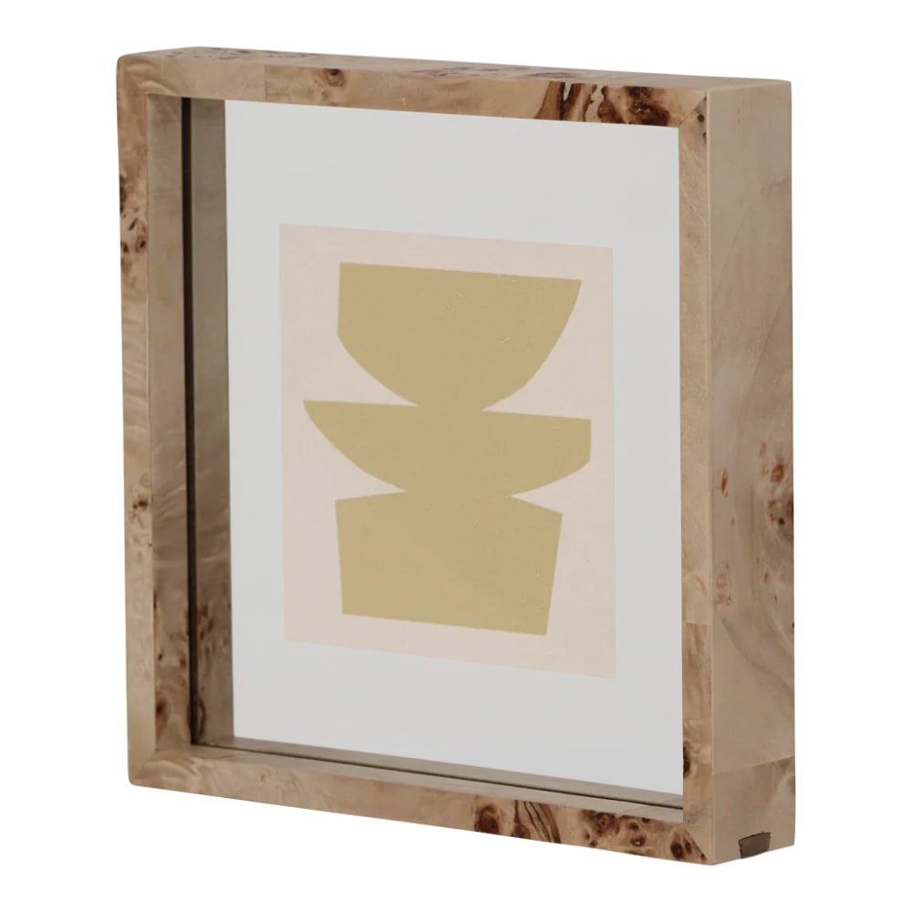 Cadre photo en bois beige 23 * 23 * 4 cm — vue 4