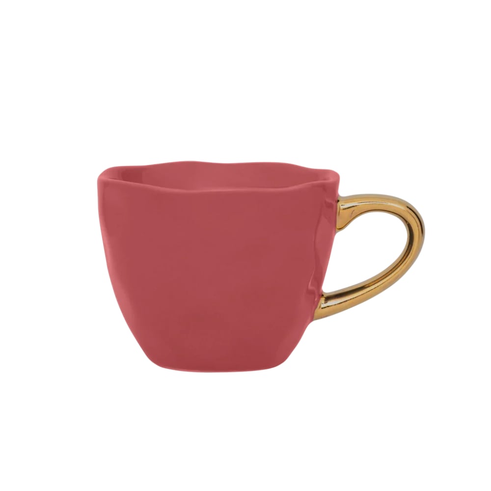 Tasse à espresso en céramique rose ø 6.3 * 5.2 cm