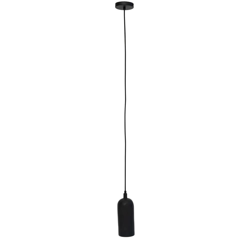 Lampe suspendue en céramique noire ø 8.5 * 23 cm — vue 3