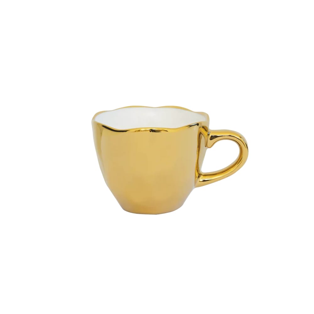 Tasse à espresso en céramique jaune ø 6.3 * 5.2 cm Tasse à espresso en céramique jaune ø 6.3 * 5.2 cm