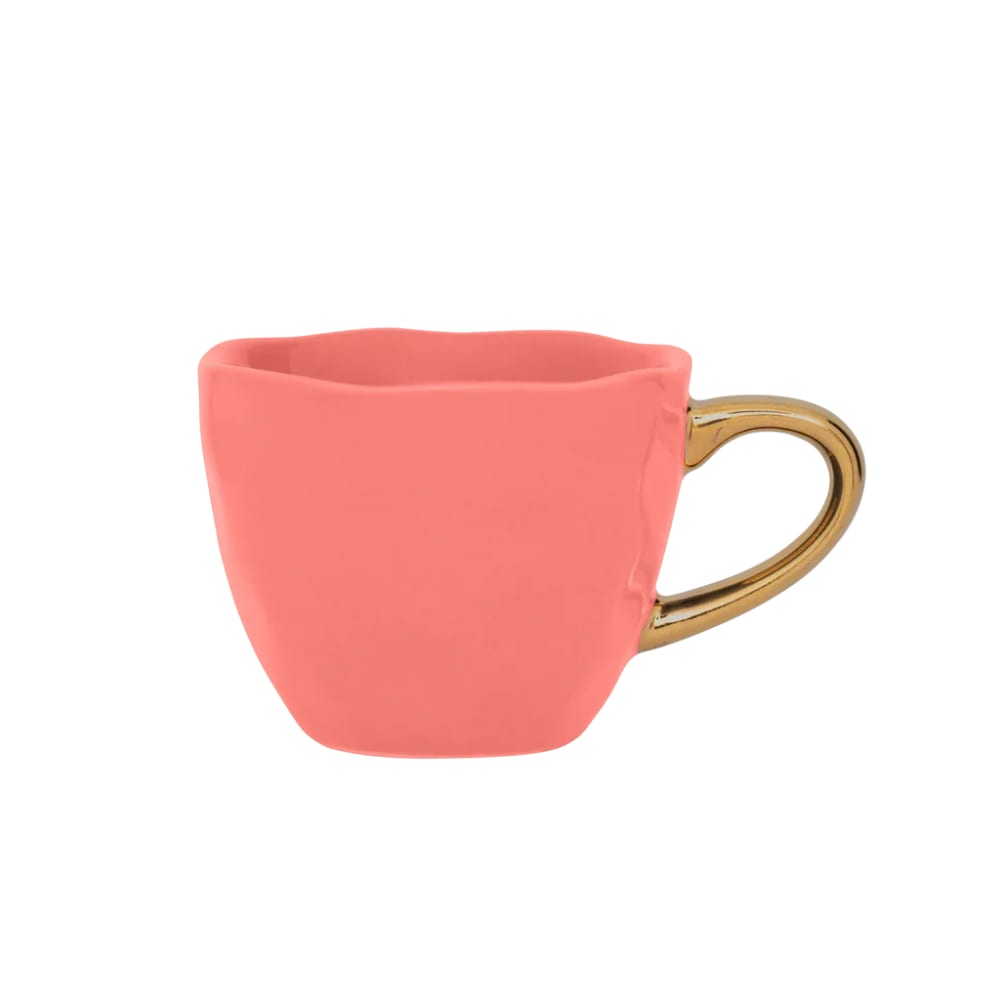 Tasse à espresso en céramique rose ø 6.3 * 5.2 cm