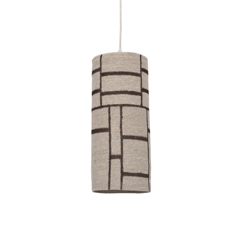 Urban Nature Culture Hängeleuchte aus Seegras braun Ø 21 * 51 cm - Naturfasern