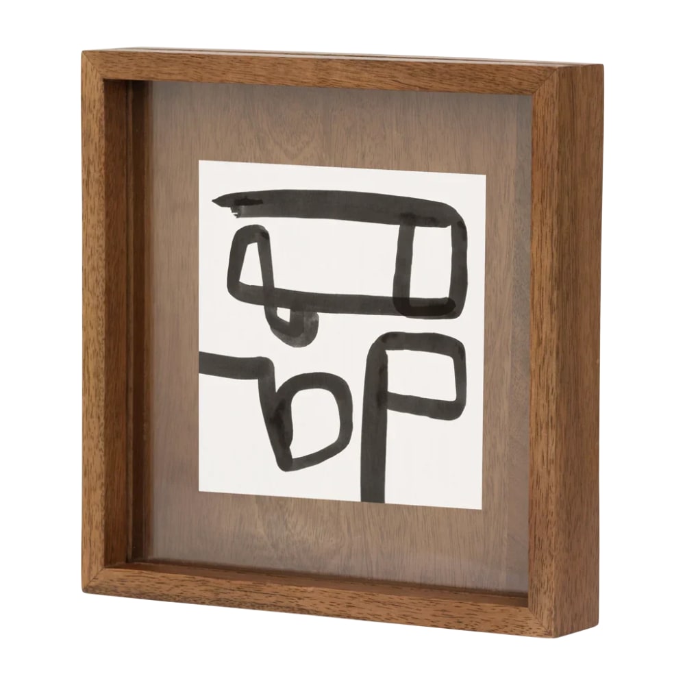 Cadre photo en verre marron 23 * 23 * 4 cm — vue 4