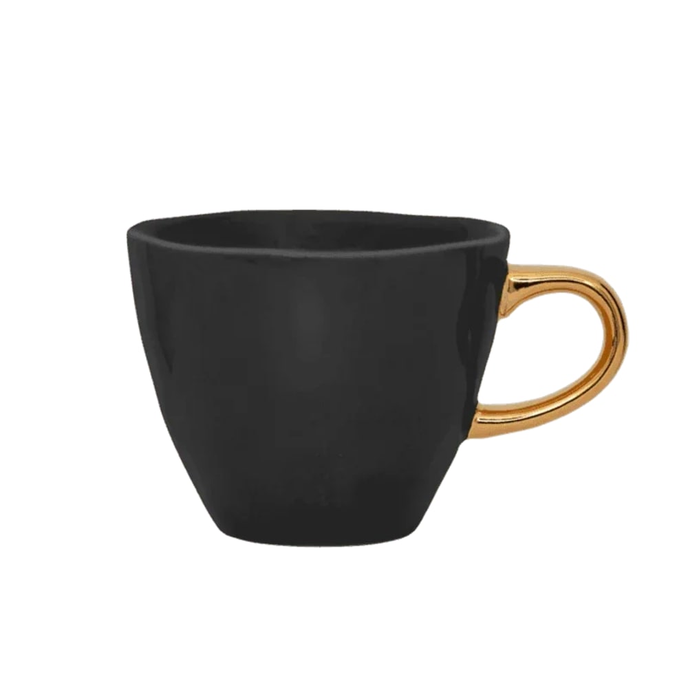 Tasse à café en céramique noire ø 8.5 * 7 cm