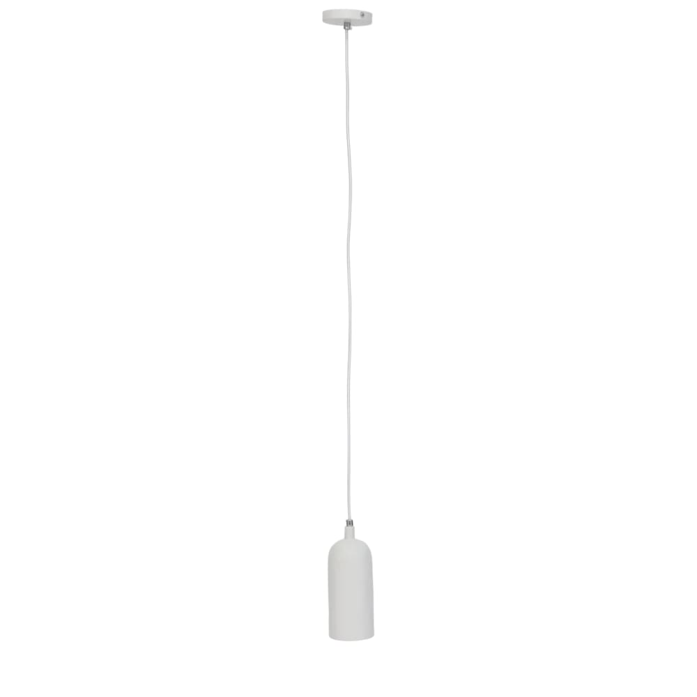 Lampe suspendue en céramique blanche ø 8.5 * 23 cm — vue 3