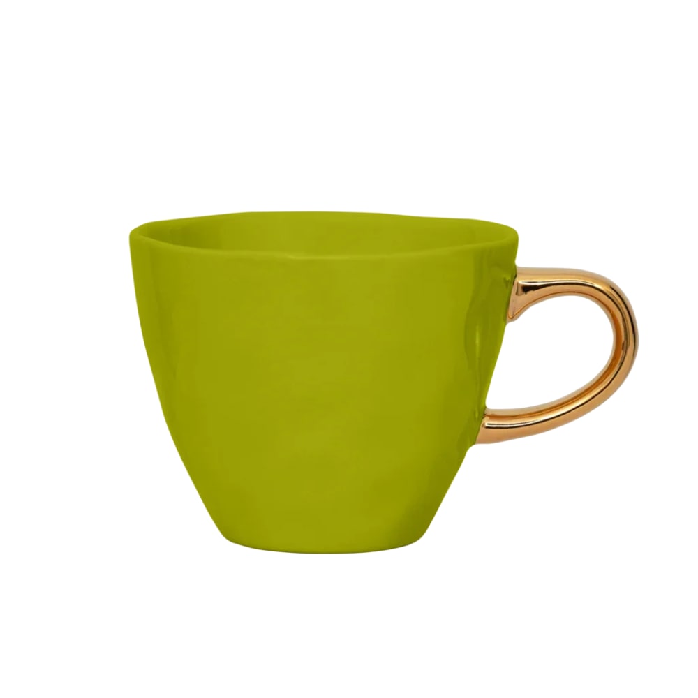 Tasse à café en céramique verte ø 8,5 * 7 cm
