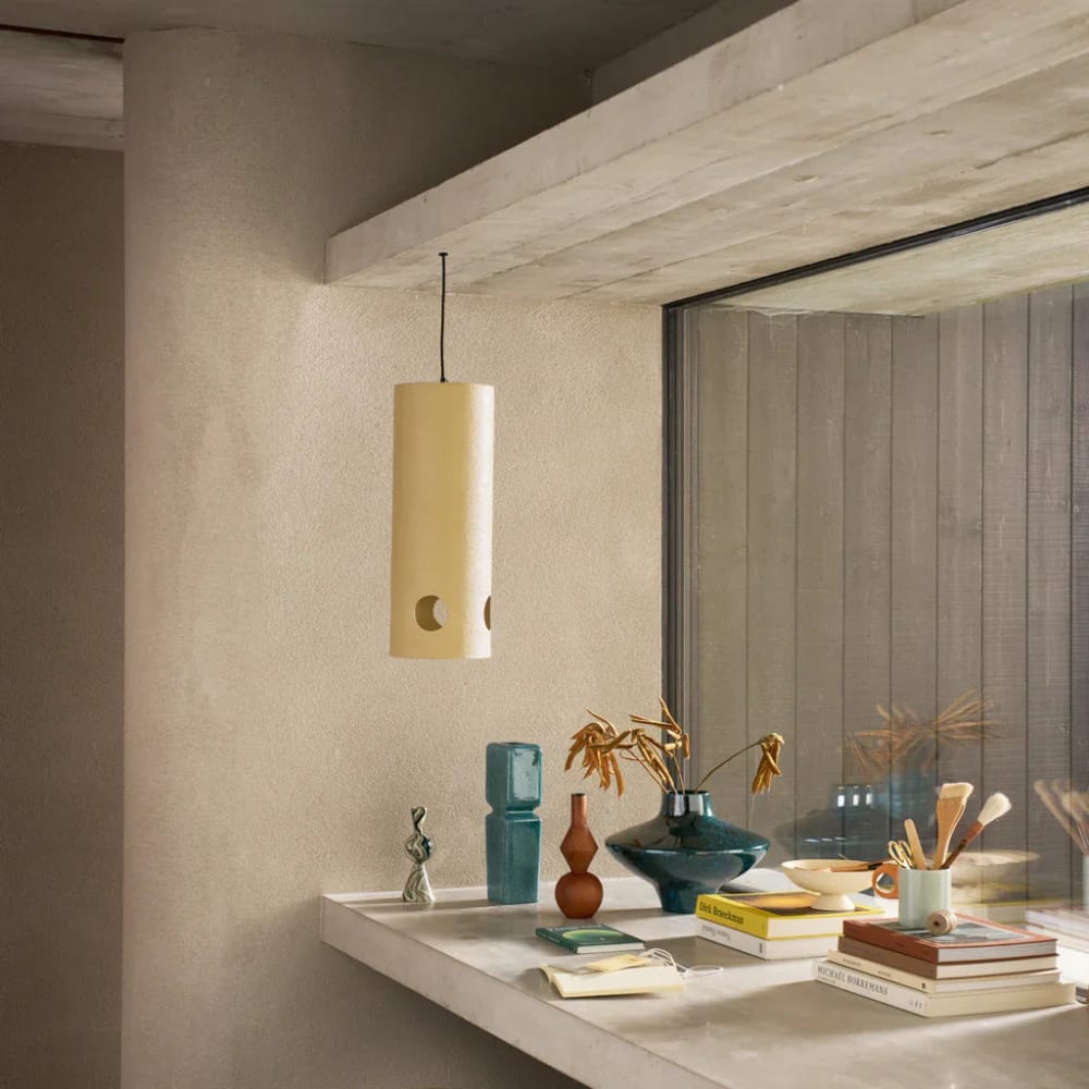 Lustre en fer forgé beige ø 20 * 54 cm — vue 3