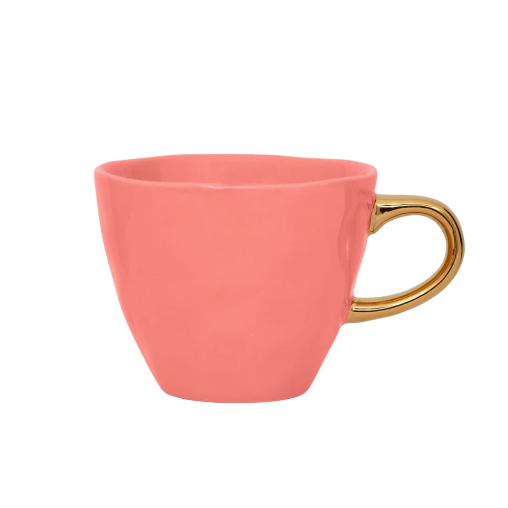 Tasse à café en céramique rose ø 8.5 * 7 cm