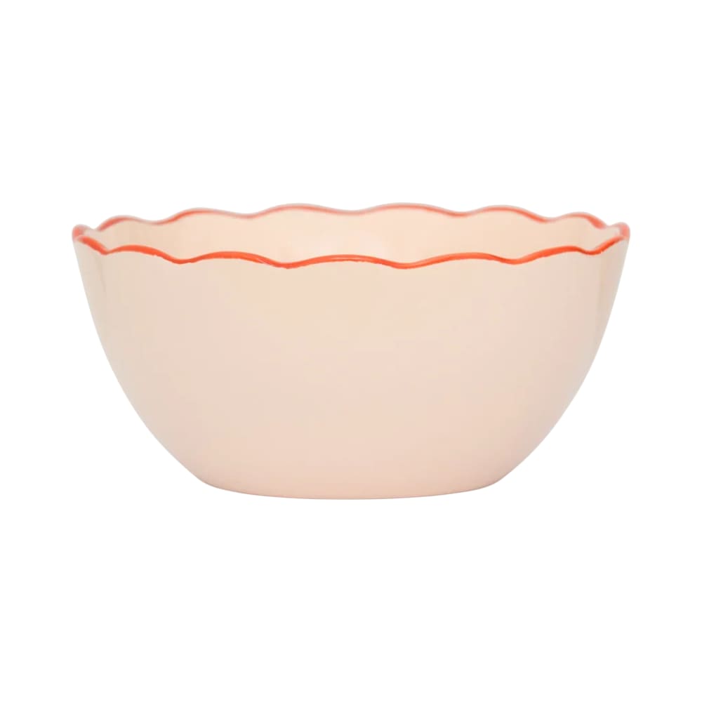 Bol en céramique rose ø 14 * 6.5 cm