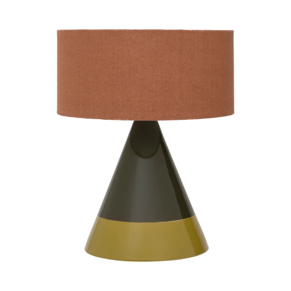 Lampe de table en céramique verte ø 34 * 41 cm