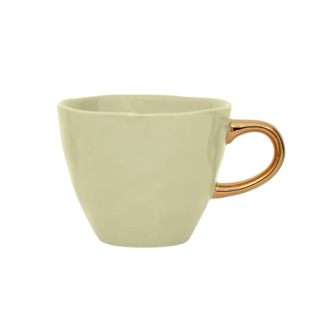 Tasse à café en céramique verte ø 8.5 * 7 cm