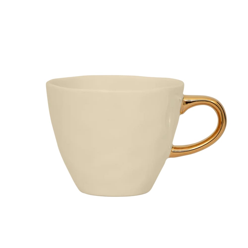 Tasse à café en céramique beige ø 8,5 * 7 cm