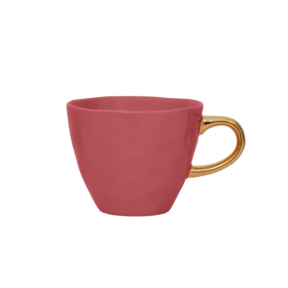 Tasse à café en céramique rose ø 8.5 * 7 cm